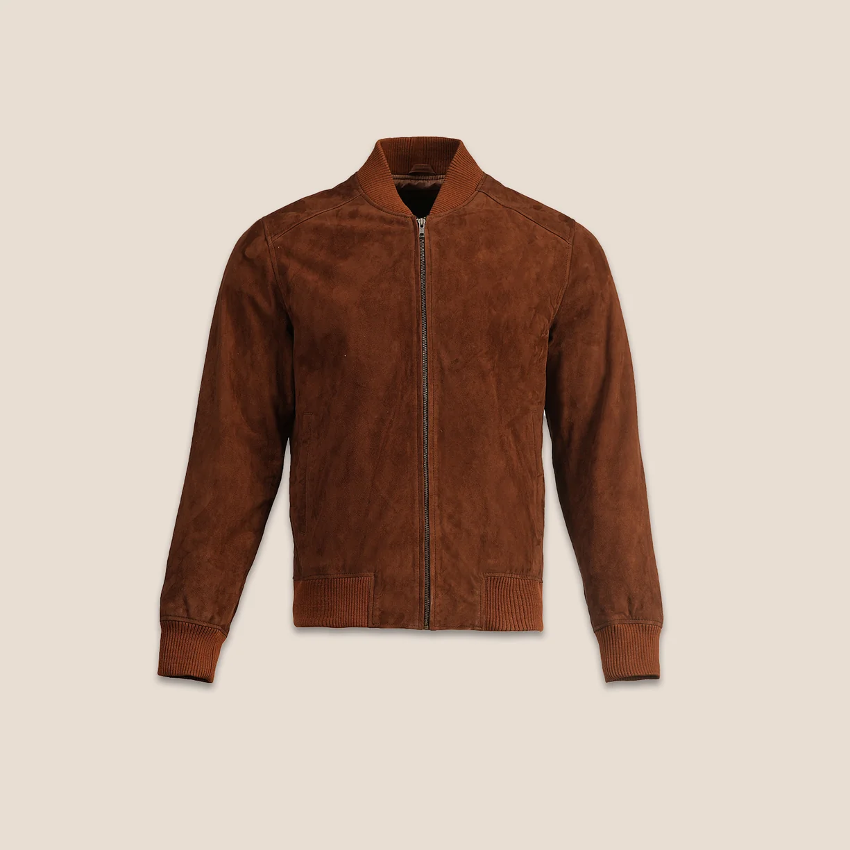 Obsidian Suede Bomber